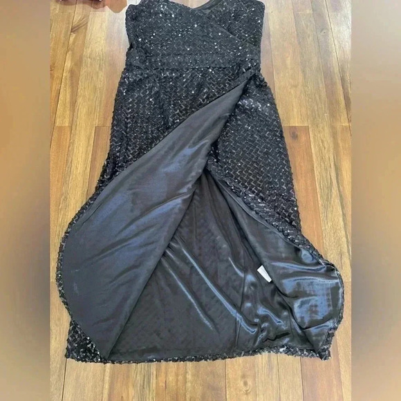 Nanette Lapore black sequin dress - Picture 3 of 9